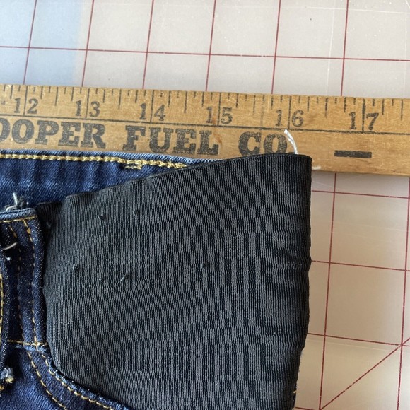 SHEIN Maternity Jeans Womens Medium Capri Denim‎ Casual Pants Dark Wash - Picture 6 of 8